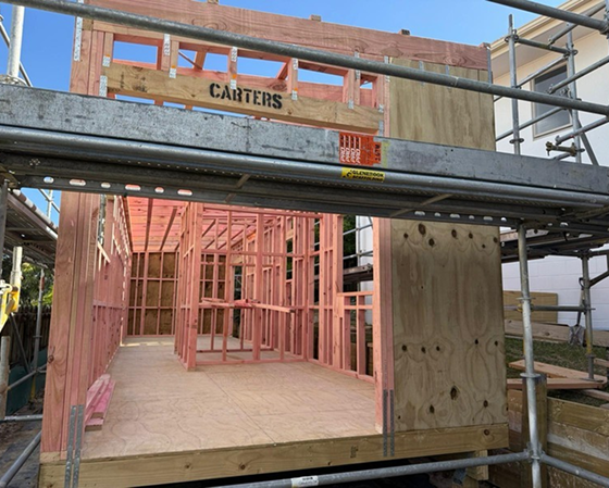 residential construction project